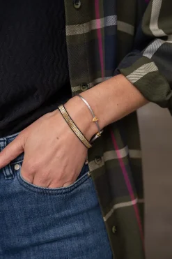 zusss touwarmbandje hartje zand