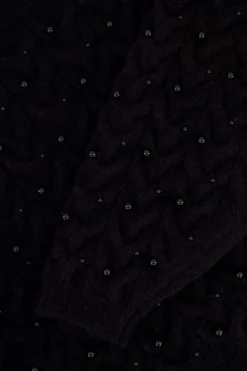 zusss trui met kraaltjes zwart