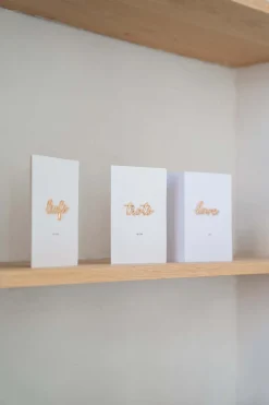 zusss wenskaart trots magneet wit/goud