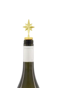 zusss wijnstopper ster goud
