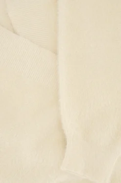 zusss wikkel trui in fluffy garen creme